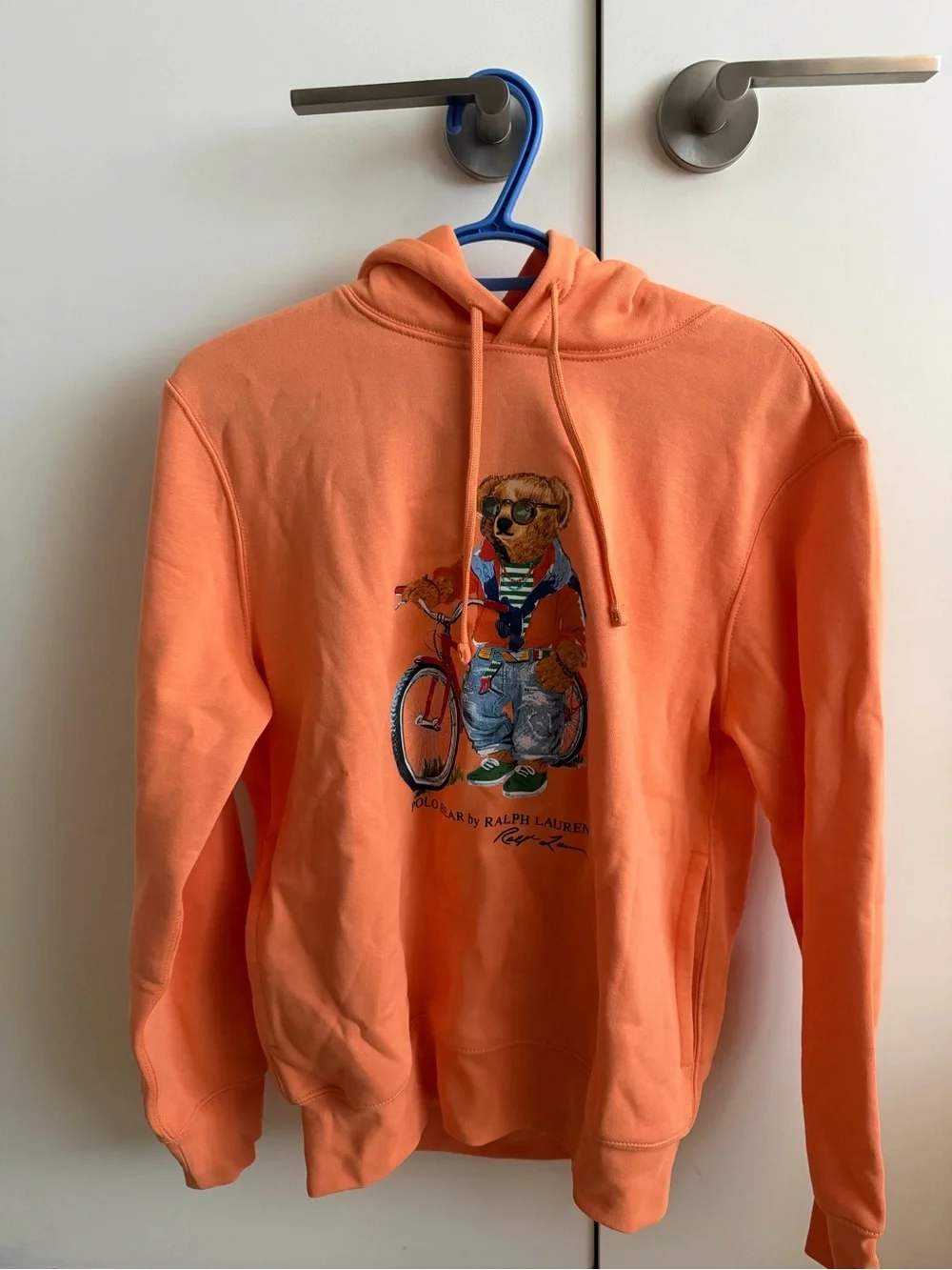 Polo by Ralph Lauren Orange Polo Bear Fleece Hoodie